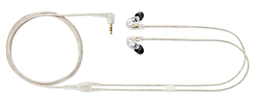 Shure SE215 PRO Wired Earbuds, Professional Sound Isolating Earphones with Clear Sound, Deep Bass, Secure in-Ear Fit, Carrying Case, Clear (Pack of 12) - size: One Size (Pack of 12)