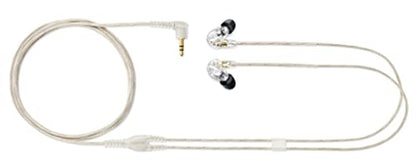 Shure SE215 PRO Wired Earbuds, Professional Sound Isolating Earphones with Clear Sound, Deep Bass, Secure in-Ear Fit, Carrying Case, Clear (Pack of 12) - size: One Size (Pack of 12)