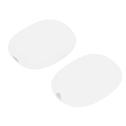 Headphone Protective Cover Kit for iOS Over Ear Headset, Silicone Headband Pad Beam Cushion Earpad Ear Cup Covers Set, Replacement Protector with Precise Openings, Washable (White) - color: White