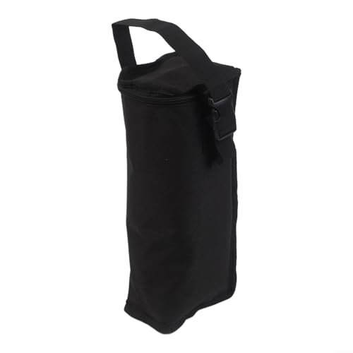 Portable Mixer Storage Bag Compatible with Beach Portable Small Blender, Nylon Splash-Proof Carrying Case with Handle for Travel, 12.5x4.7x3.9 Inch, Black