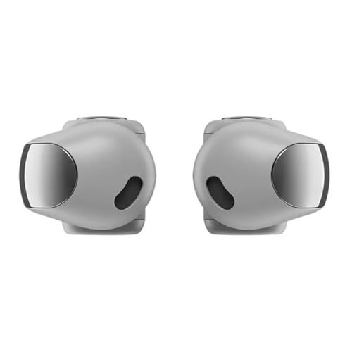 Bose Ultra Open Bluetooth Earbuds, True Wireless Earbuds with OpenAudio for Awareness, Clip On Design for Comfort, Immersive Audio, Up to 48 Hrs of Playtime + 20W Wall Charger (Moonlight Gray) - color: Moonlight Gray