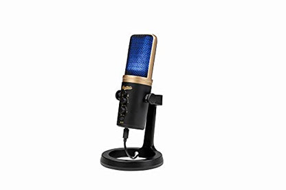 Headliner Roxy Stereo USB mic with Dual Condenser Capsules for Mac, PC, iOS, Android, Gaming, Recording, Streaming and Podcasting - style: Roxy Stereo USB mic