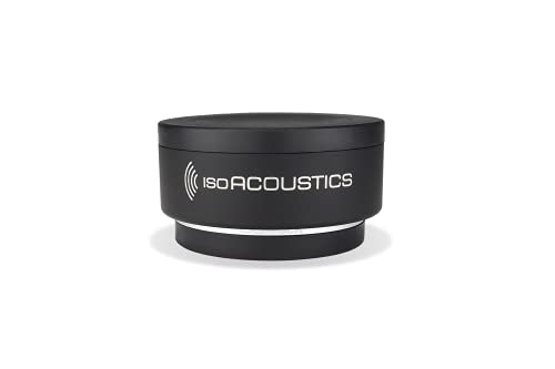 IsoAcoustics Iso-Puck Series Acoustic Isolators (Iso-Puck, 20 lbs max/Unit, 2-Pack) - size: Iso-Puck, 2 Pack