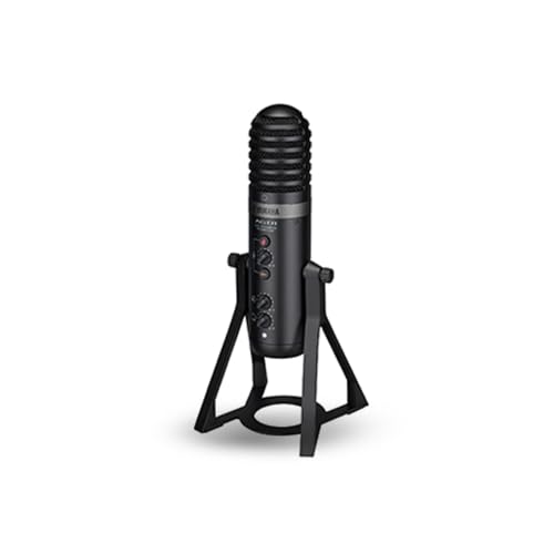 Yamaha AG01 Black USB microphone with integrated high-performance mixer and Steinberg Software Suite - color: Black, style: AG01