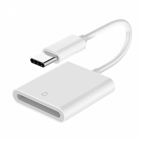 CY USB 2.0 Type C USB-C to Standard SD SDXC SDHC Card Reader Adapter Compatible with MAC Laptop Tablet Phone - style: SD
