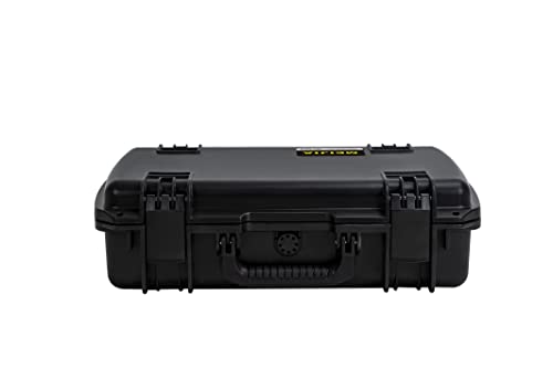 MEIJIA Premium Waterproof Hard Camera Case,Hard laptop Case, Hard Case with customizable fit foam,Full Protection with Light&Convenient Design,20.01"x14.7"x5.75",Elegant Black - size: 20.01"x14.7"x5.75"