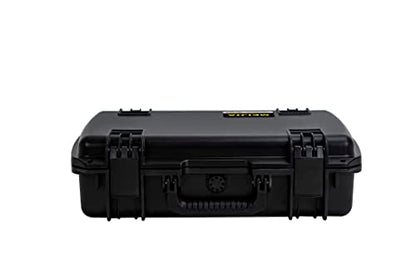 MEIJIA Premium Waterproof Hard Camera Case,Hard laptop Case, Hard Case with customizable fit foam,Full Protection with Light&Convenient Design,20.01"x14.7"x5.75",Elegant Black - size: 20.01"x14.7"x5.75"