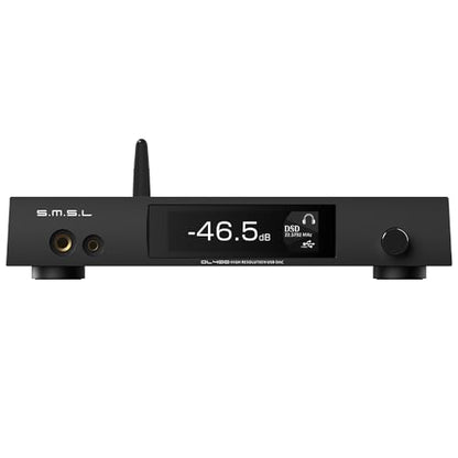 SMSL DL400 Audio Decoder Headphone Amplifier 6.35mm+4.4mm Headphone Output XLR Balanced+RCA Output I²S Audio Interface True Balanced Headphone Amplifier 8 Filters