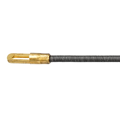 REV 0579513555 Steel Retractable Spiral Cable 20 m Black