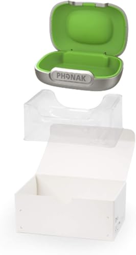 Phonak Universal Case - Durable Hearing Aid & Headphone Storage Case - Waterproof, Travel-Friendly, Protective Bag for Accessories (Large)