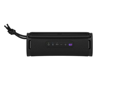 Sony ULT Field 1 Wireless Bluetooth Portable Waterproof Speaker, Black | 12 Hr Battery, IP67 Rated Waterproof, Dustproof, Shockproof Rustproof, Detachable Strap, Hands-free Calling, Enhanced Bass - color: Black, style: ULT Field 1