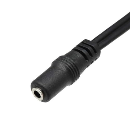 ALINNA 3.5mm Female to 2RCA Male Stereo Audio Y Cable Adapter 8 Inches (2 Pack) - size: 3.5mm Female to 2 RCA Male