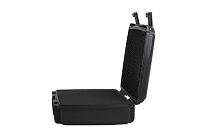 MEIJIA Premium Waterproof Hard Camera Case,Hard laptop Case, Hard Case with customizable fit foam,Full Protection with Light&Convenient Design,20.01"x14.7"x5.75",Elegant Black - size: 20.01"x14.7"x5.75"