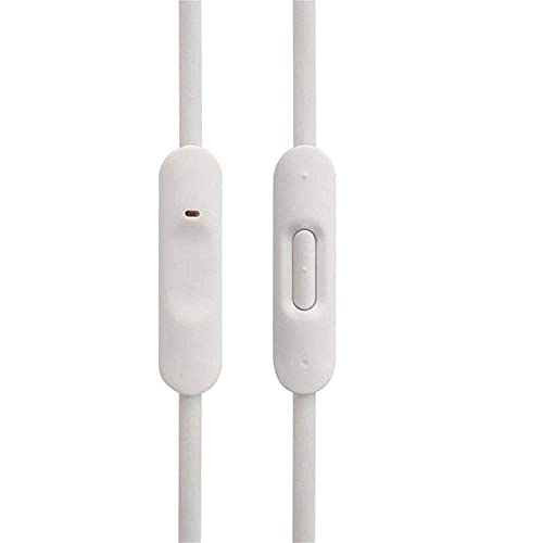 cipher Replacement Audio Cable Cord Wire,Compatible with Beats Headphones Studio Solo Pro Detox Mixr Executive Pill with in Line Mic and Control (White) - color: White