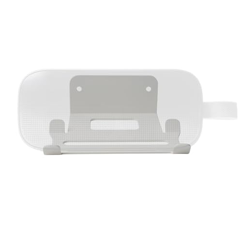 shinar Metal Wall Mount Compatible with Bose SoundLink Flex 1st & 2nd Gen | Wall Bracket Accessory Stand Compatible with Soundlink Flex Integrated Cable Management White (White) - color: White