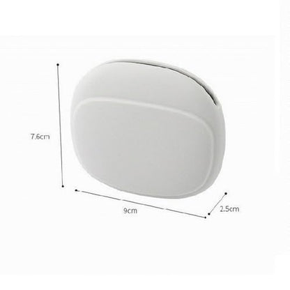 Silicone Storage Bag Portable Headphone Data Cable Charger Storage Box, Wired Headphone Soft Silicone