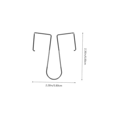 VICASKY Replacement Metal Clip for Wireless Microphone Belt Holder Compatible with Slxpgx Pgxslx Sturdy Design for Secure Fit during Performances and Public Speaking