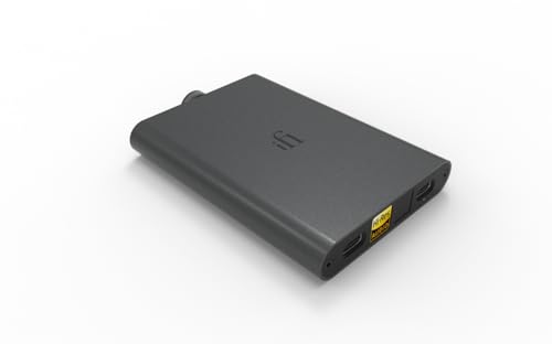 iFi Hip-dac 3 Portable USB DAC Headphone Amplifier (Black Stealth) - color: Black Stealth