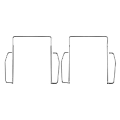 ERINGOGO 2pcs Replacement Belt Clip For Wireless Bodypack Transmitter Receiver, Metal Mic Holder Clamp Reliable Mount for Replacement