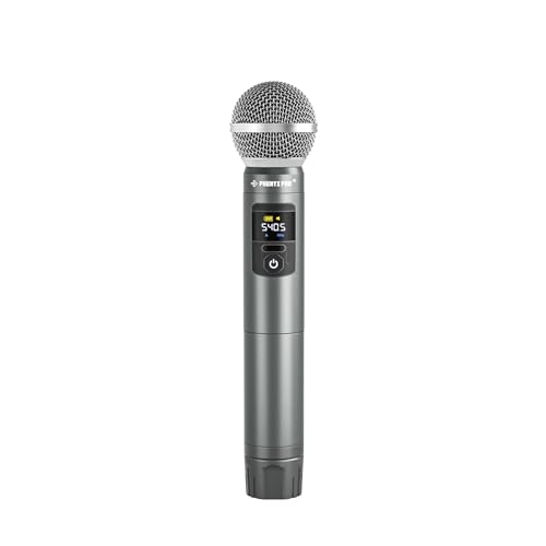Phenyx Pro PTU-52 Wireless UHF Handheld Microphone Transmitter with Selectable 30 Frequencies