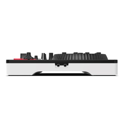 Numark Party Mix III Bluetooth DJ Controller with Built-in Lights | Beat Assist, Smart Fader, 16 Pads, 2 Deck DJ Mixer, Stems Control, USB-C, Serato DJ Lite and Algoriddim djay Included - style: PARTYMIX III