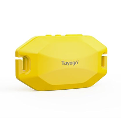 Tayogo Rock PRO W24 Swimming Headphones – Bone Conduction Waterproof Headphones for Swimming, 4-in-1 MP3 Player 32GB, Bluetooth 5.4, FM Radio (Yellow) - color: Yellow