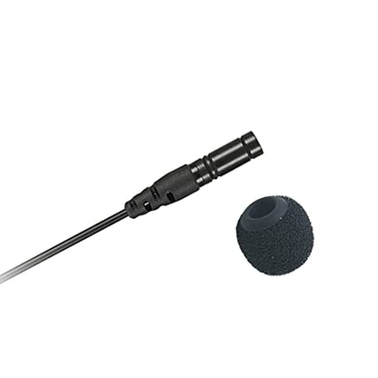 2pcs Foam Windscreen Covers/Pop Filter/Wind Shield with Silicone Holder Compatible for RODE Smartlav＋ Lavalier Mic with Diameter of 4-5.0mm (Black)