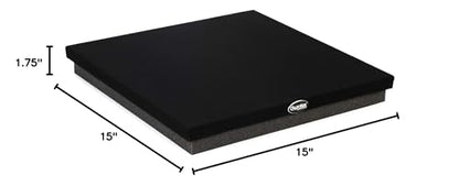 Auralex Acoustics SubDude-II Subwoofer Acoustic Isolation Platform, 1.75" x 15" x 15" - style: SubDude-II