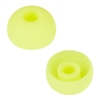 Ear Tips Earbud Tips Earbud Replacement Tips Replacement Earbud Tips Ear Tips For Earbuds Earbud Covers Silicone Tips Compatible With Powerbeats 1 2 3 Wireless Beats By Dre Headphones,4 Pairs (Yellow)