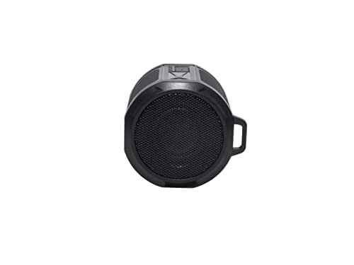 Altec Lansing HydraMicro - Waterproof Bluetooth Speaker, Lightweight & Portable Speaker for Travel & Outdoor Use, Black - color: Black, style: HydraMicro