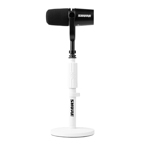 Shure SH-DESKTOP1 Microphone Stand - White