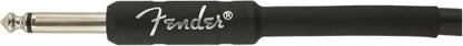 Fender Professional Series Instrument Cable, Guitar Cable, Guitar Accessories, Straight/Angle, Black, 18.6ft - size: 18.6ft, style: Straight/Angle