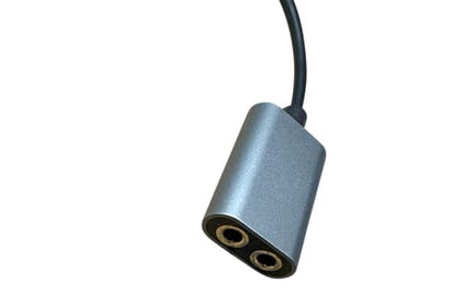 DIYTECH 3.5mm Audio Splitter for Dual Headphones, Aux Adapter for PC and Multiple Devices