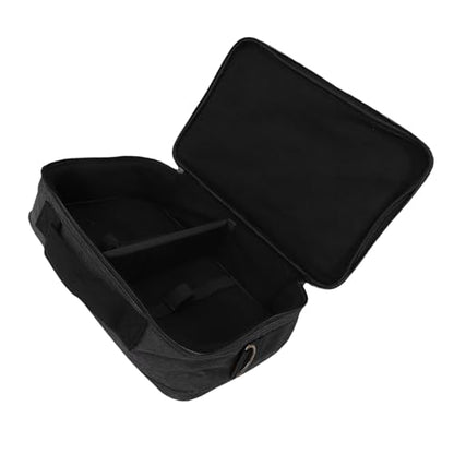 Effects Pedal Carrying Bag, 10mm Padding Multi Pockets Guitar Effects Pedal Case with Adjustable Strap and Water Proof Fabric, for Line 6 (S) - size: S