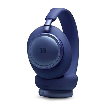 JBL Live 780NC - Wireless Over-Ear True Adaptive Noise Cancelling Headphones, JBL Signature Sound with Hi-Res Audio, 2-mic Perfect Calls 2.0 with AI-Trained Algorithm, & Personi-Fi 3.0 (Blue) - color: Blue