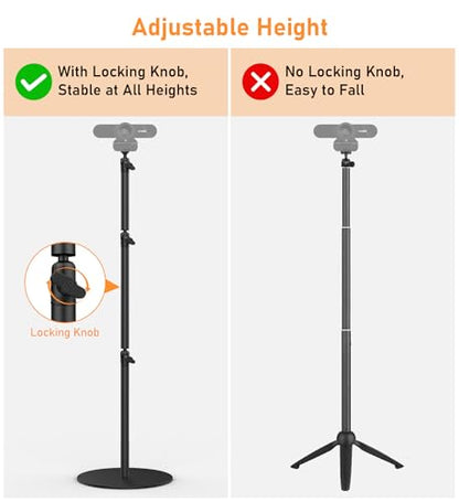 Camera Round Base Mount Desk Stand