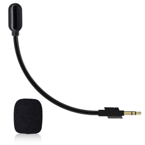 Detachable G733 Boom Replacement Mic Compatible with Logitech G733 Lightspeed Gaming Headset, 3.5mm Noise Cancelling Microphone Boom, Boom Mic Piece Compatible with Xbox Series X/S