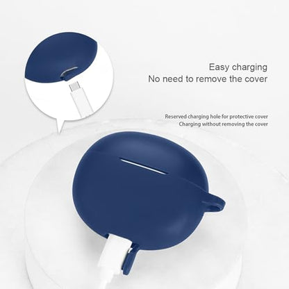 Soft Silicone Case Protective Sleeve for Earbuds Shockproof Lightweight Design Easily Charging Port Access