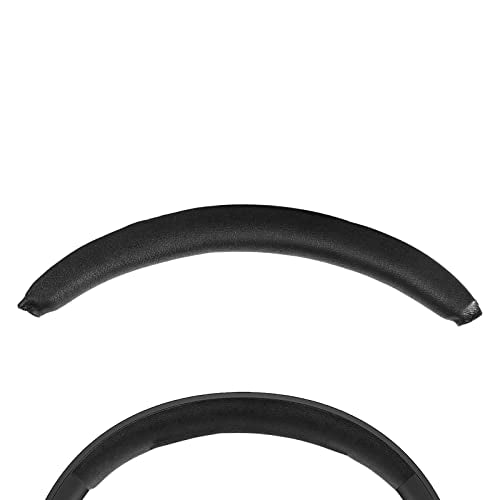 Geekria Protein Leather Headband Pad Compatible with Microsoft Modern USB-A Wireless/Modern USB-C Wired Headphones, Replacement Band Repair Part (Black)