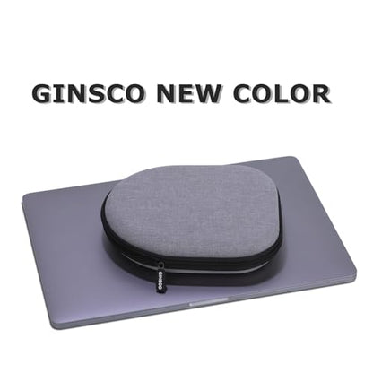 Ginsco Headphone Case Compatible with JBL Tune 510BT/520BT/500BT with Sony WH-CH520/510, Ultra-Slim Hard Shell Headphone Case for On Ear Headphones (Gray) - color: Gray