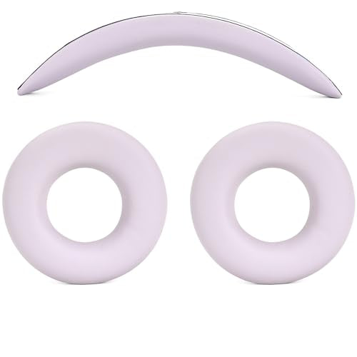Defean Kit 2 IN1 Earpads for Sony WH-CH520 Wireless Headphones-Pink | Replacement Cushions Kit 2 IN1 Ear Pads + Headband,Replacement Headstrap Pad & Earpads Repair Part - color: Pink