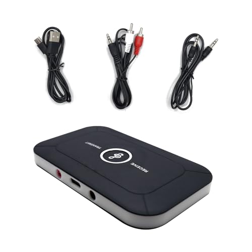 Bluetooth Audio Transmitter Receiver, 2 in 1 Bluetooth 5.3 Adapter for Bose Wave Radio IV III II Awr1b1 Awr1b2, TV, Computer, MP3 and Gym - Connect Speakers for Seamless Streaming
