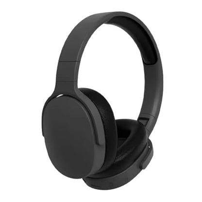 Wireless Bluetooth Headphones Over Ear ,HiFi Foldable Intelligent Noise Reduction Adjustable Wireless Headset with Microphone,Stereo Headphone with Deep Bass for Sports Travel Cellphone Tablet (Black)