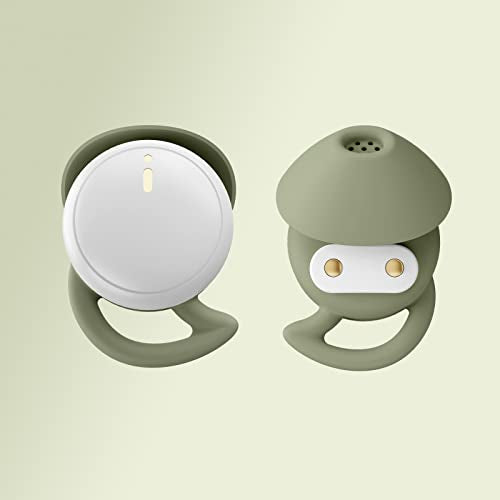 Mini Headphones Ear Buds, Wireless Bluetooth Earbuds for Small Ear Canals, Sleep Earbuds Noise Isolating, Invisible Earphone for iPhone PC Laptop Tablets Sports(WhiteGreen) - color: WhiteGreen