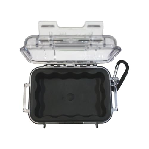 Pelican 1010 Micro Case (Black/Clear) - color: Black/Clear, size: One Size