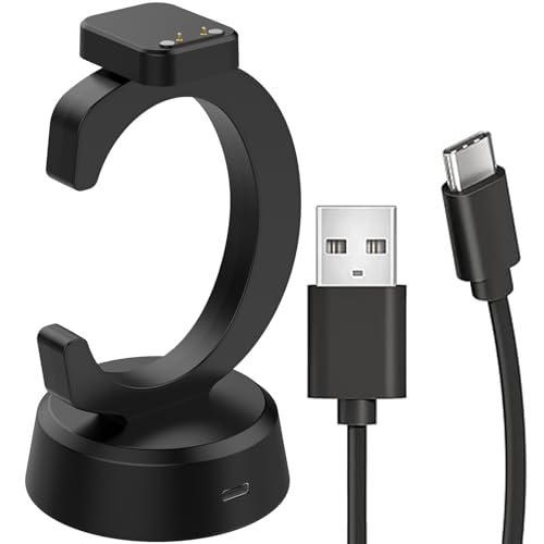Charger Dock for Raycon Bone Conduction, Charger Replacement Upgraded Magnetic Watch Charging Stand with USB-C Charging Cable for Raycon Bone Conduction Headphones, Anti-Slip Station Base