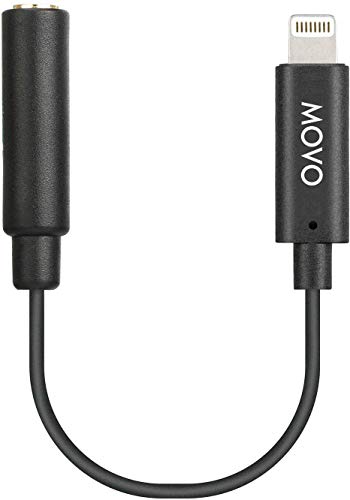 Movo Huge iPhone Vlogging Kit V8 with iPhone Lightning Dongle, Mini Tripod, Grip Rig, Wireless Shotgun Mini, 360° Stereo Microphones, LED Lights, Remote - Perfect for TiKTok, YouTube, and Streaming
