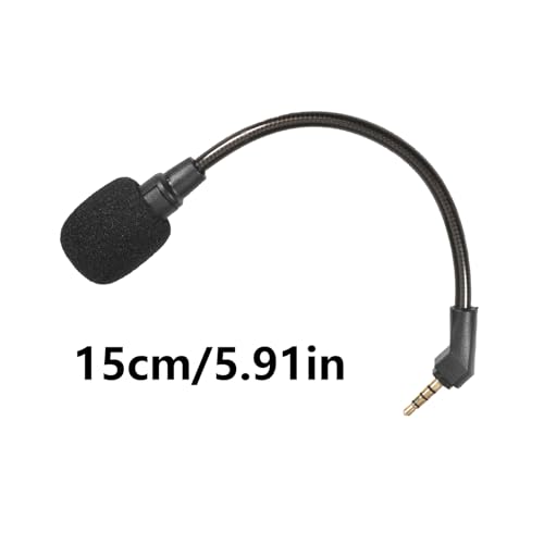 Replacement Mics Boom for 7.1 Headsets Microphones Boom for Consoles and PC Gaming Headsets Office