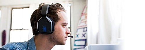 ASTRO Gaming A10 Wired Gaming Headset, Lightweight and Damage Resistant, ASTRO, 3.5 mm Audio Jack, for Xbox Series X|S, Xbox One, PS5, PS4, Nintendo Switch, PC, Mac- Black/Blue | Lightweight, Damage Resistant, ASTRO Audio, Dolby ATMOS, 3.5mm Jack, for Xbo