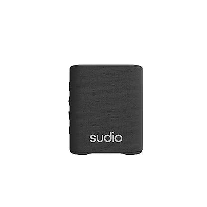 Sudio S2 Bluetooth Speaker with Loud Sound and Deeper Bass Long Playtime IPX5 Waterproof Bluetooth 5.3 TWS Pairing Portable Wireless Compact Speaker for Home, Outdoor